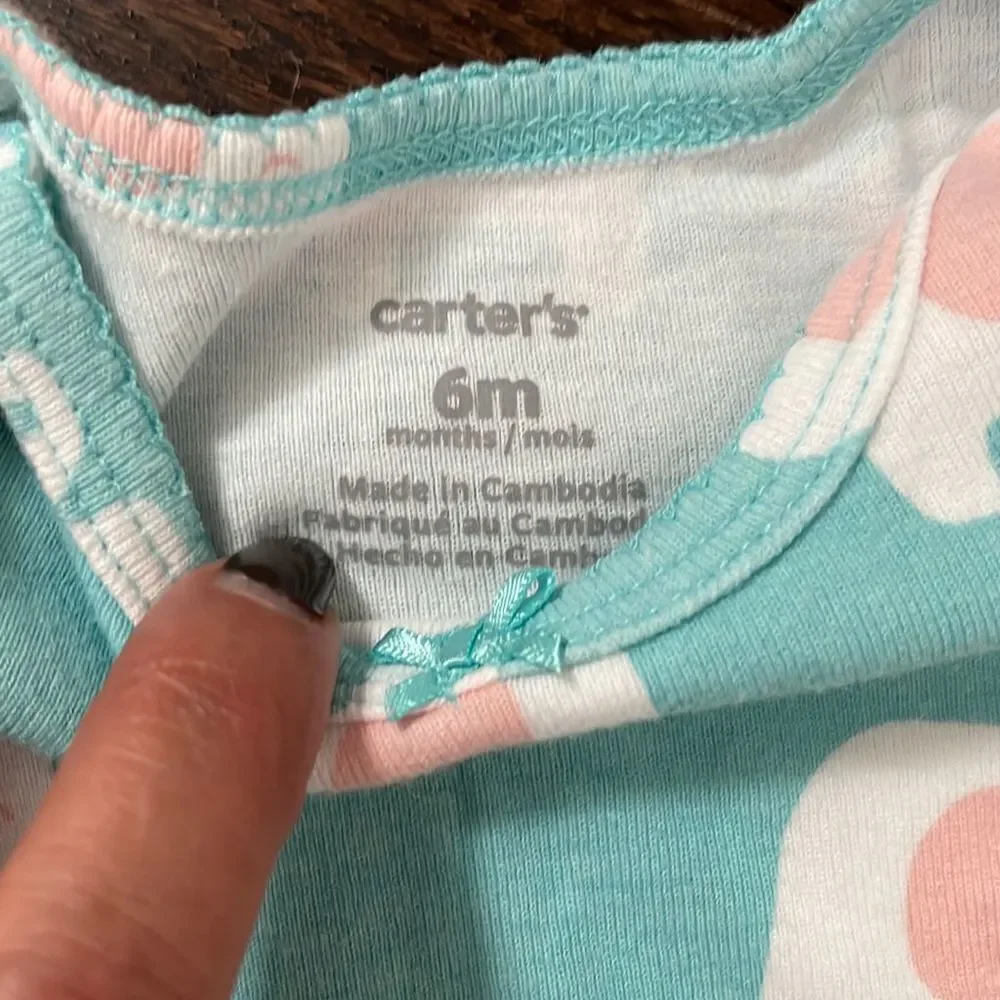 Carter’s Baby Girl Bundle-Size 6 months‎